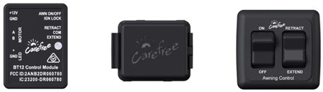 Carefree of Colorado Wireless RV Awning Control System With Auto-Retraction